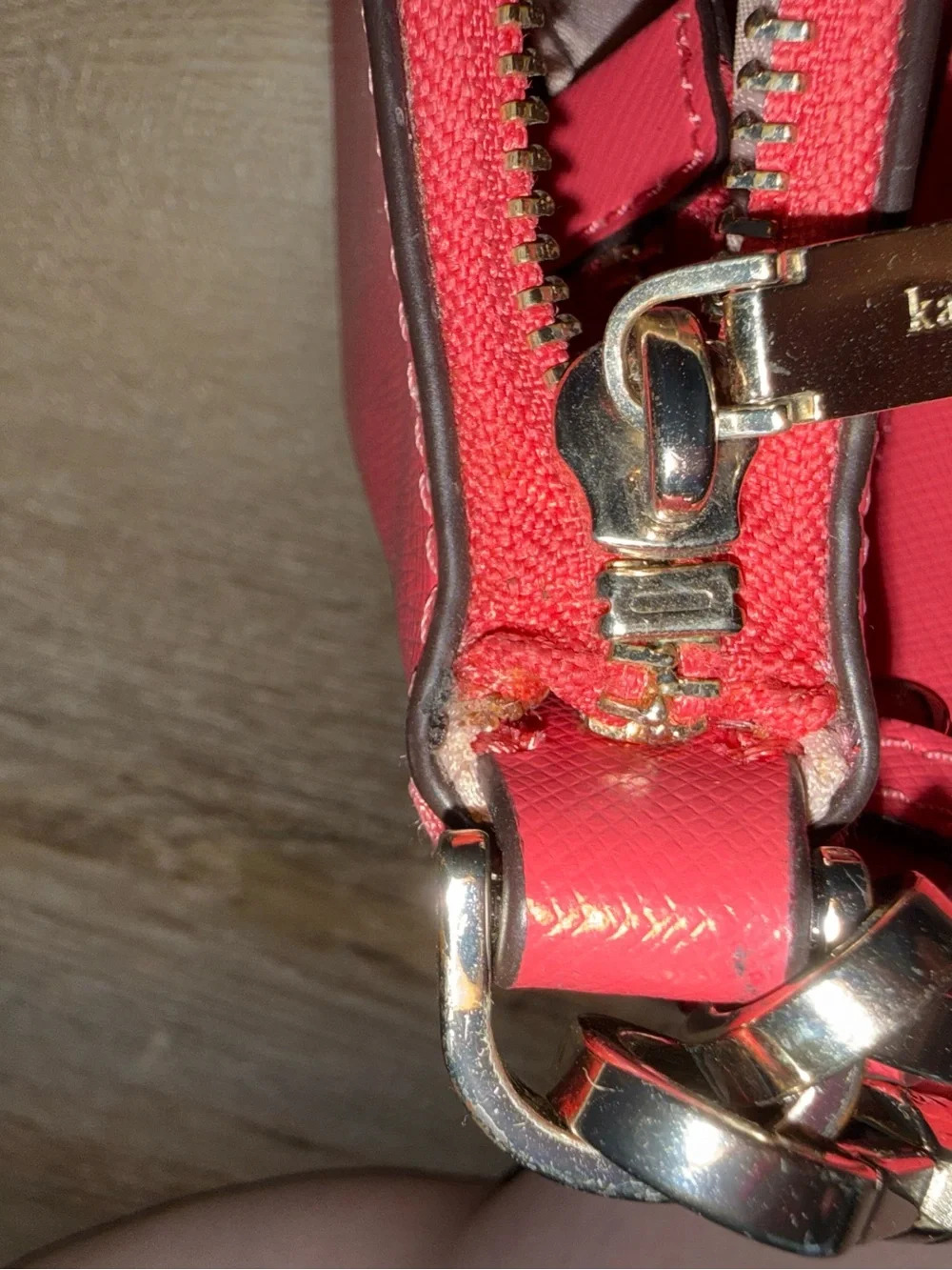 kate spade staci crossbody in dark watermelon gelato VGUC